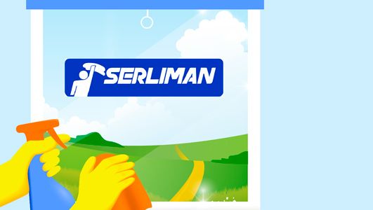 Grupo Serliman vector de limpieza de ventana
